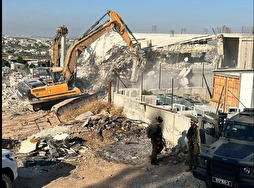 Une mosquée à Qalqilya démolie par le régime sioniste