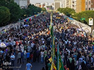 Perayaan Imam Ridha di Teheran