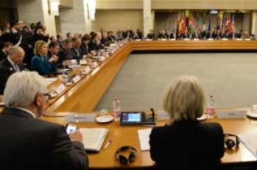 Vertice coalizione anti - Daesh  a Roma