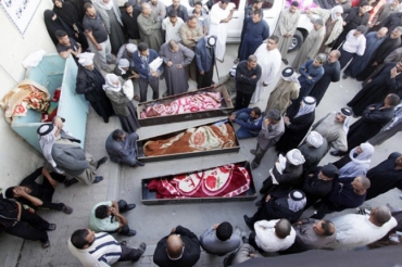 ATTACCO SUICIDA DELL'ISIS CONTRO UN FUNERALE SCIITA IN IRAQ