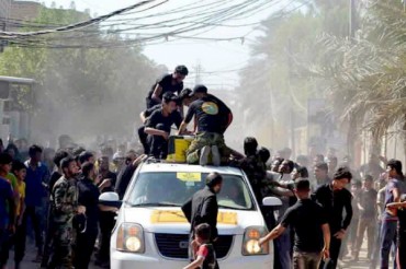 Iraq:sepolti i martiri della battaglia di Aleppo + FOTO