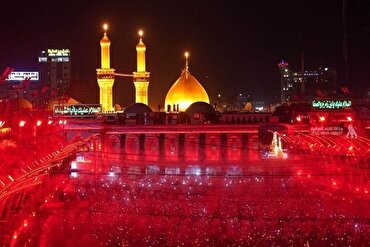 په کربلا معلی او نجف اشرف کې  د محرم د میاشتې لومړۍ شپه