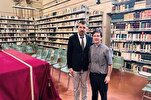 Astan Hüseyni tarafından Vatikan'a kitap koleksiyonu hediye edildi