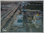 Erbain yolunda Aksa nidası ve Filistin direnişine biat çadırı | Fotoğraf
