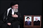 Aşura gecesi yas merasimi İslam İnkılabı Lideri’nin katılımıyla gerçekleşti