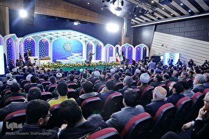 قرآنی مقابلے جتینے والے قاری کی تلاوت