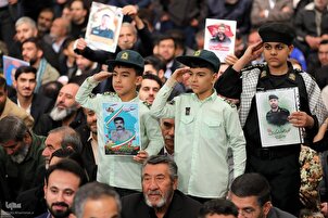 خانوادہ شہداء کی رهبر معظم انقلاب سے ملاقات