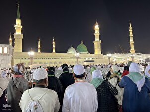 مسجدالنبی  کی فضاء ایام حج میں