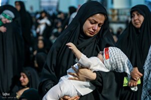حرم عبدالعظیم حسنی(ع) میں حسینی بچے