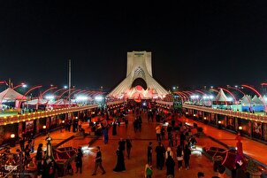 تھران میں رسم «شھر محرم»