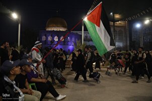 نجف و کربلاء کے راستے موکب نداءالاقصی