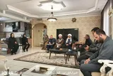 دیدار رؤسای عقیدتی سیاسی فراجا و فاتب با خانواده معظم شهدای جنگ رمضان